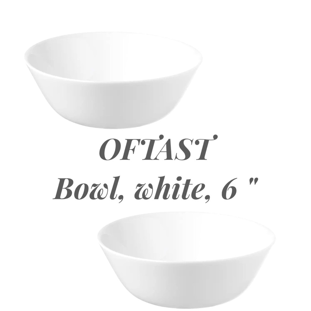 2 OFTAST Bowls, 6 "